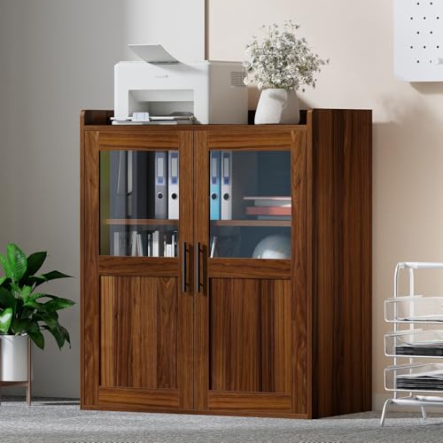 Office Furniture Credenza - File Cabinet Storage Cabinet with Doors