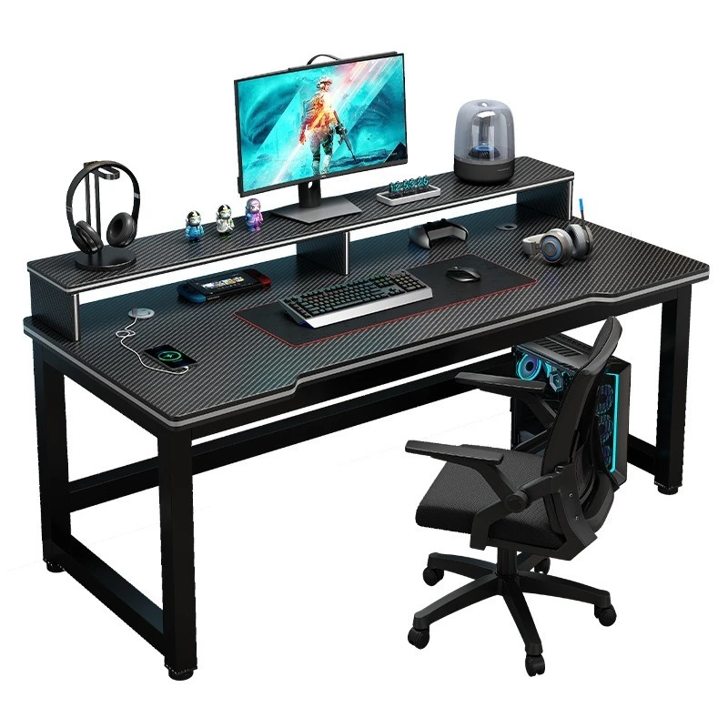 Office Furniture Dimensions - Computer desk, minimalist home gaming desk,