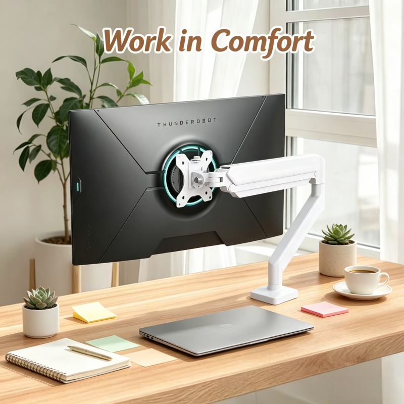 Adjustable Monitor Mount - Single Monitor Desk Mount Arm–2026 New