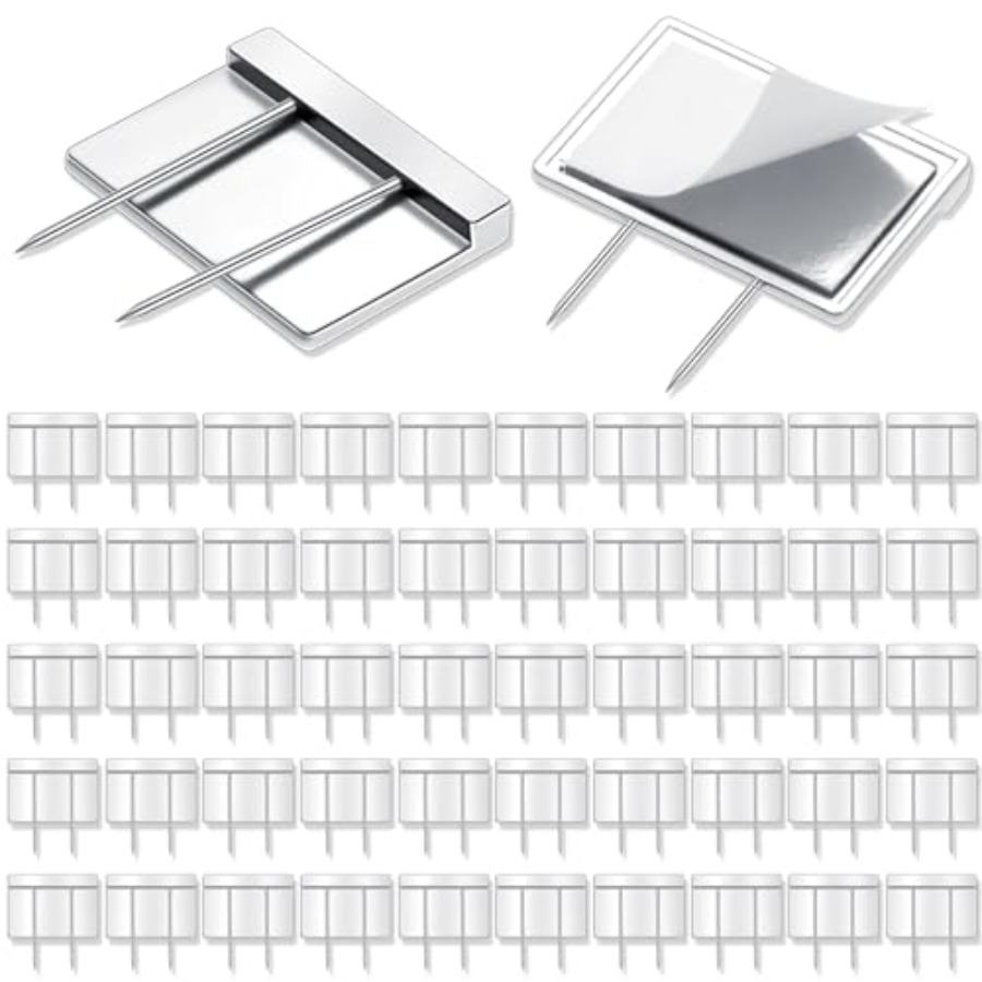 Office Furniture Names - Pcs Silver Cubicle Pins Partition Long