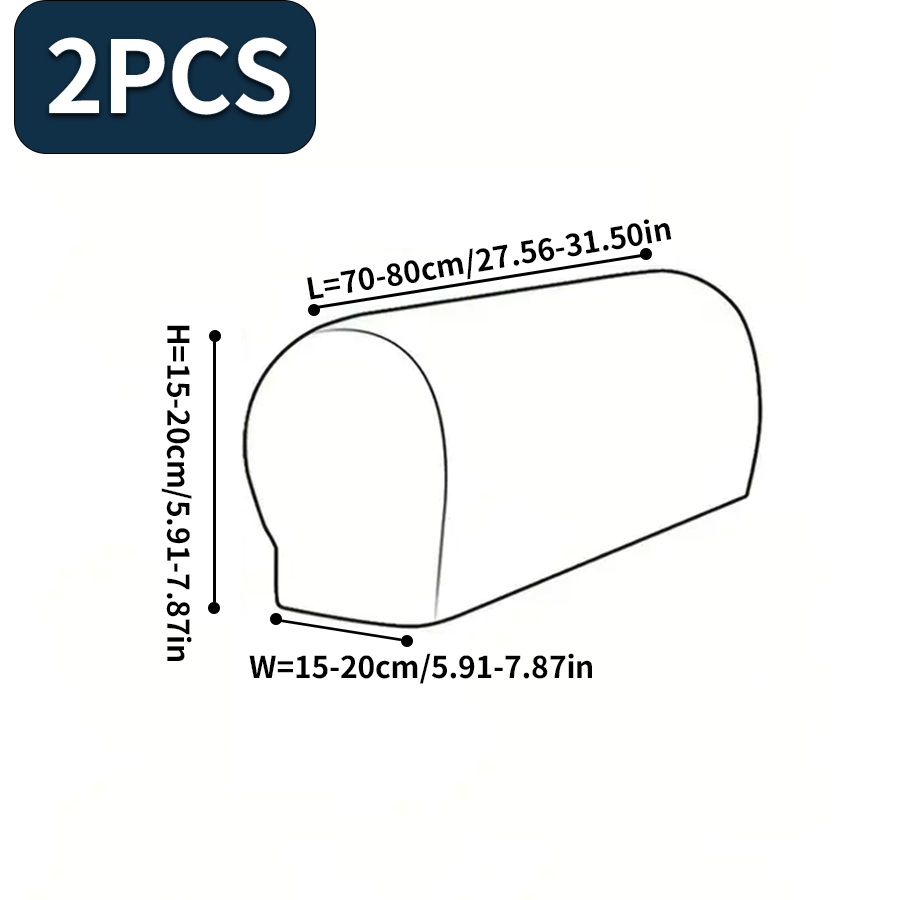 2pcs Armchair Cover Anti-slip  – Office Furniture Dimensions recenzja i cena