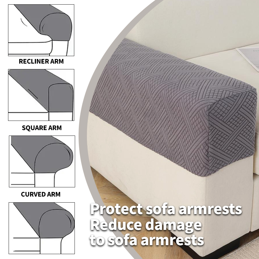 2pcs Armchair Cover Anti-slip  – Office Furniture Dimensions recenzja i cena