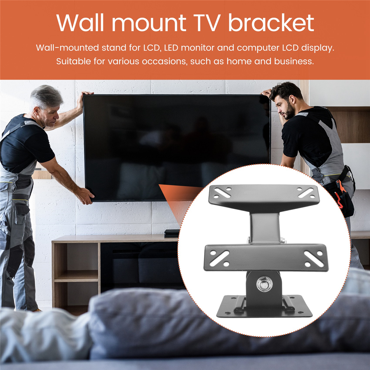 ABQR Universal Wall Mount Stan – Adjustable Monitor Mount recenzja i cena