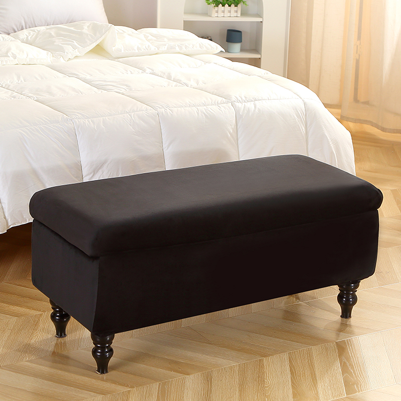 1PC Soft Velvet Storage Stool  – Office Furniture Dimensions recenzja i cena