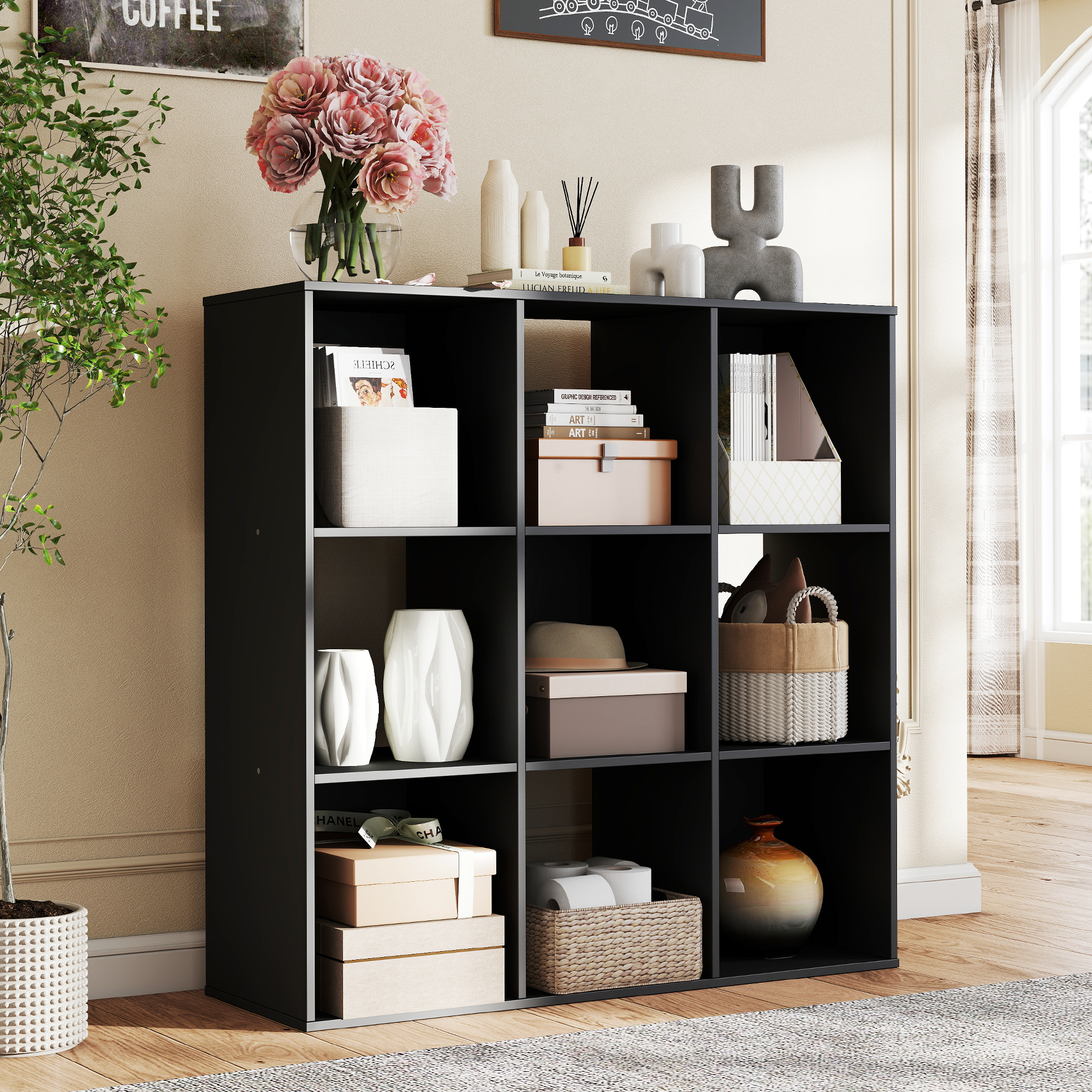 JHK 9 Cube Storage Organizer W – Office Furniture Dimensions recenzja i cena