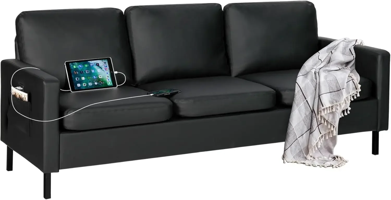 Modern Comfy Couch with  USB,  – Office Furniture Dimensions recenzja i cena