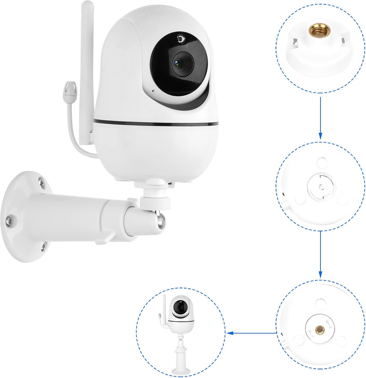 Baby Monitor Wall Mount Holder – Adjustable Monitor Mount recenzja i cena