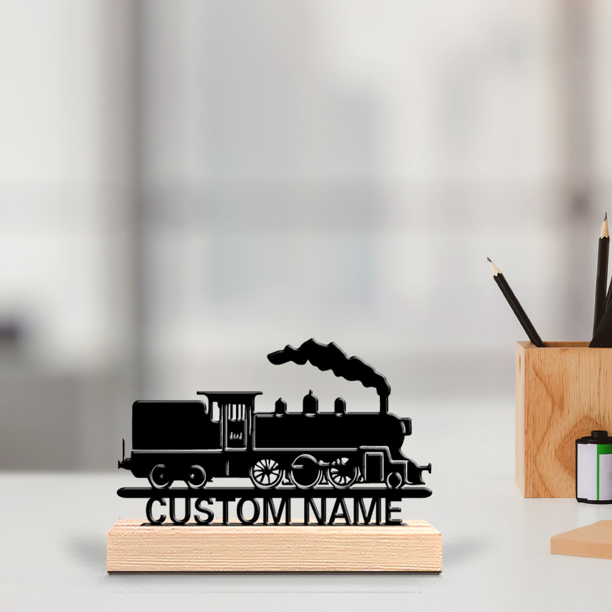 Personalized Retro Metal Steam – Office Furniture Names recenzja i cena