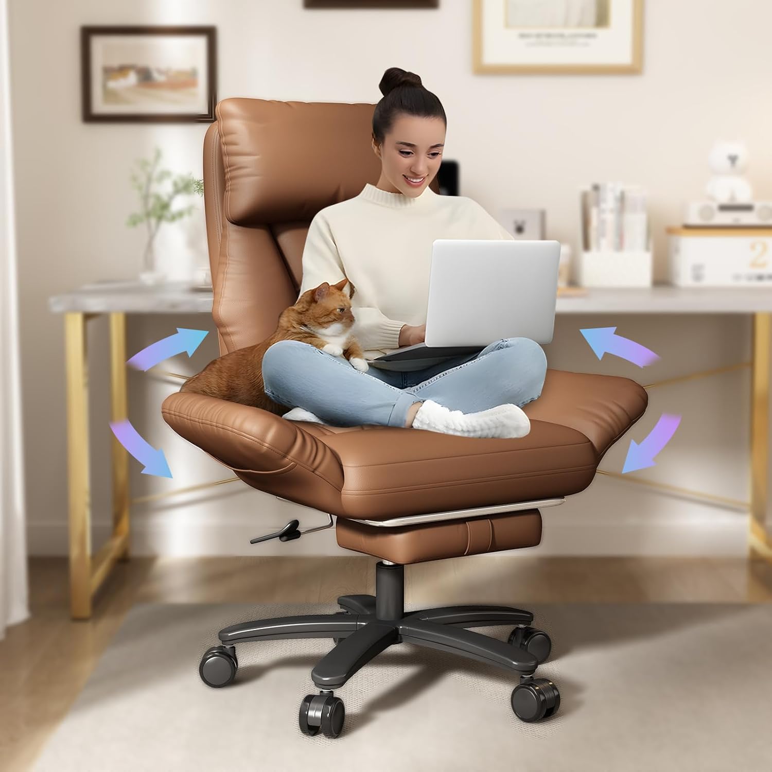 Cross Legged Office Chair with – Office Furniture Dimensions recenzja i cena