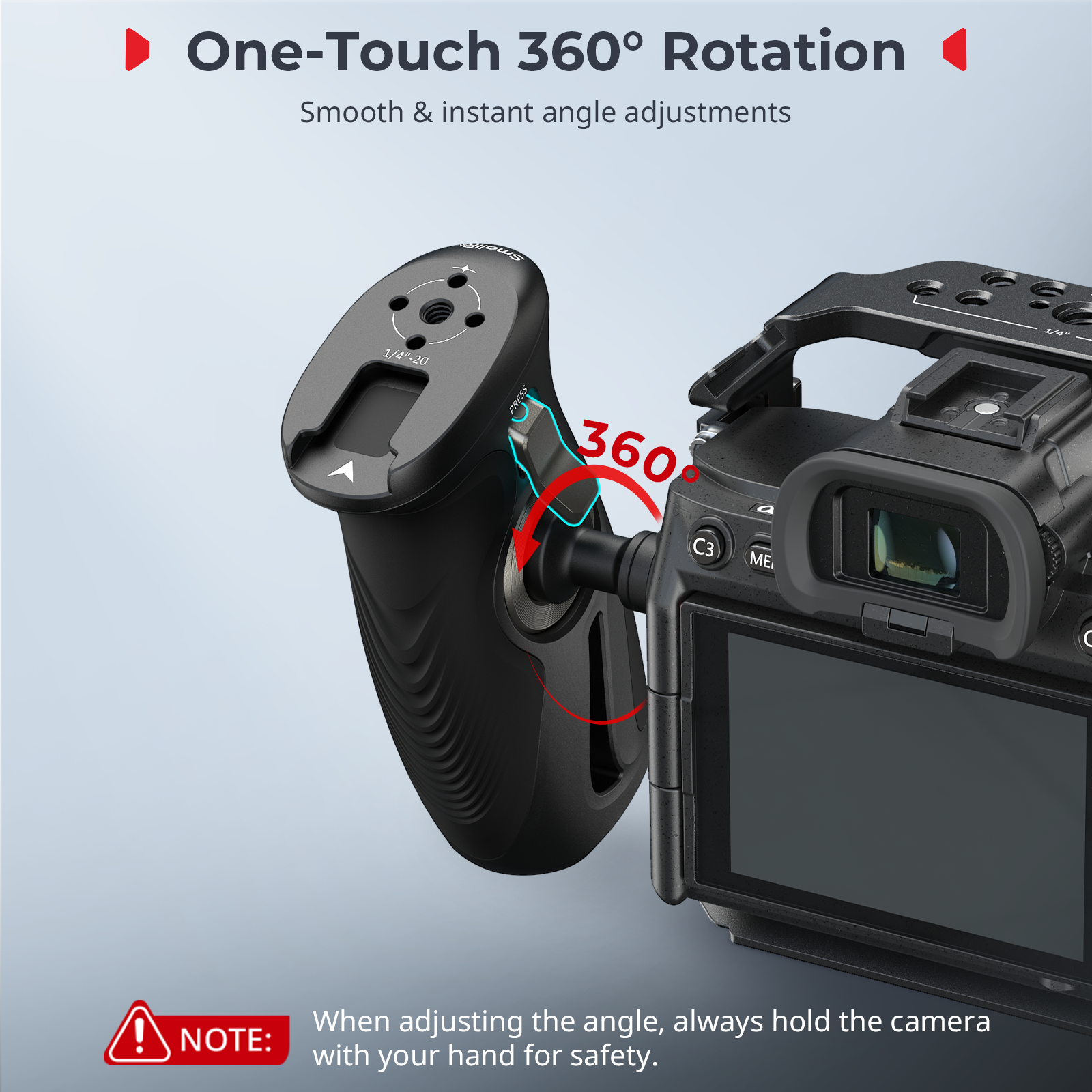 SmallRig  Rotating NATO Side H – Adjustable Monitor Mount recenzja i cena