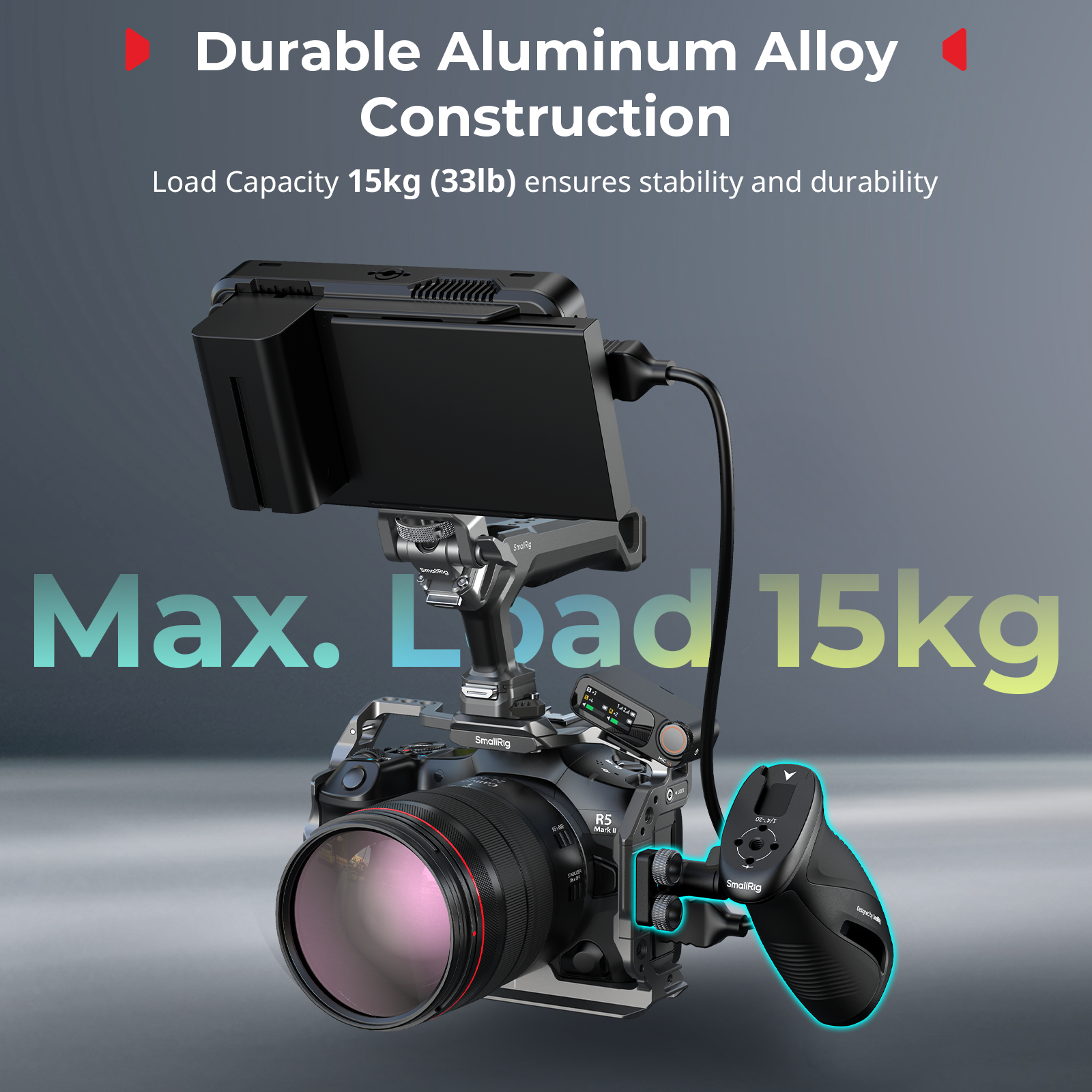 SmallRig  Rotating NATO Side H – Adjustable Monitor Mount recenzja i cena