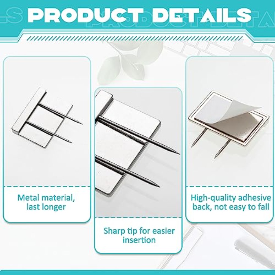 Pcs Silver Cubicle Pins Partit – Office Furniture Names recenzja i cena