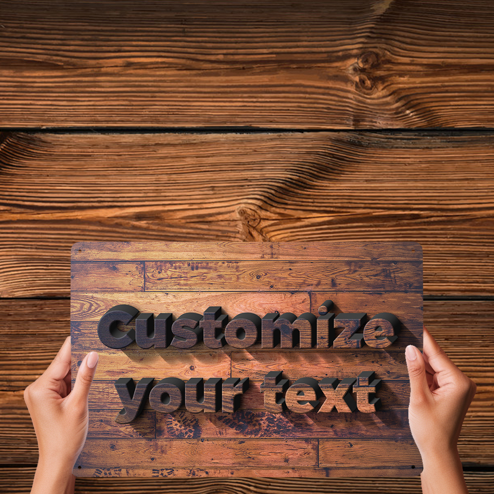Custom Faux 3D Metal Plaque Pe – Office Furniture Names recenzja i cena