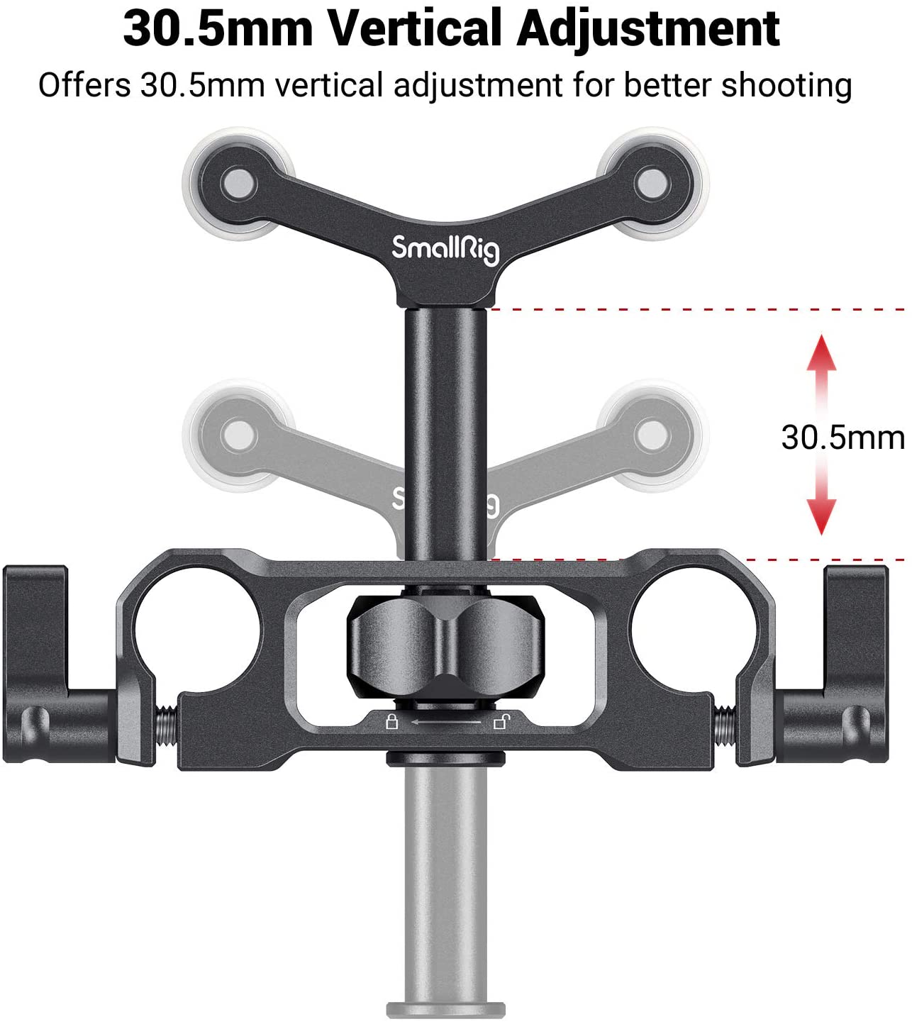 SmallRig 15mm LWS Universal Le – Adjustable Monitor Mount recenzja i cena