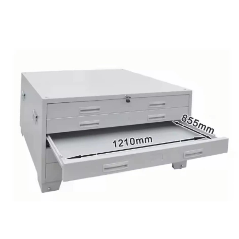 5 Drawers Map Display Drawing  – Office Furniture Dimensions recenzja i cena