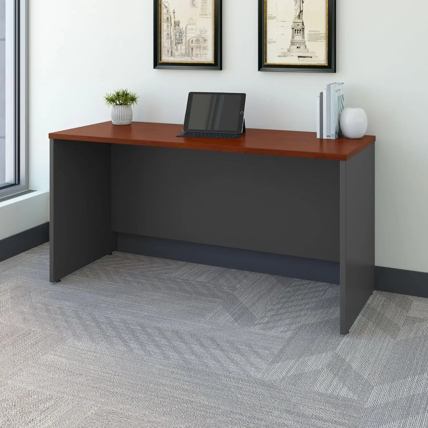 [New Arrival!]Bush Business Fu – Office Furniture Credenza recenzja i cena