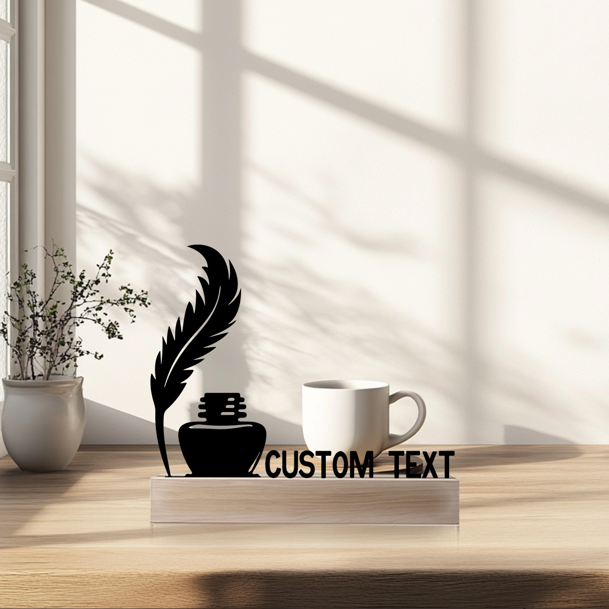 Custom Metal Desk Name Plate F – Office Furniture Names recenzja i cena