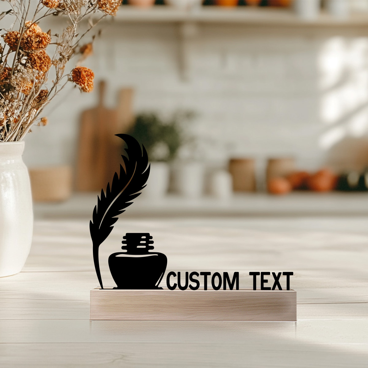 Custom Metal Desk Name Plate F – Office Furniture Names recenzja i cena