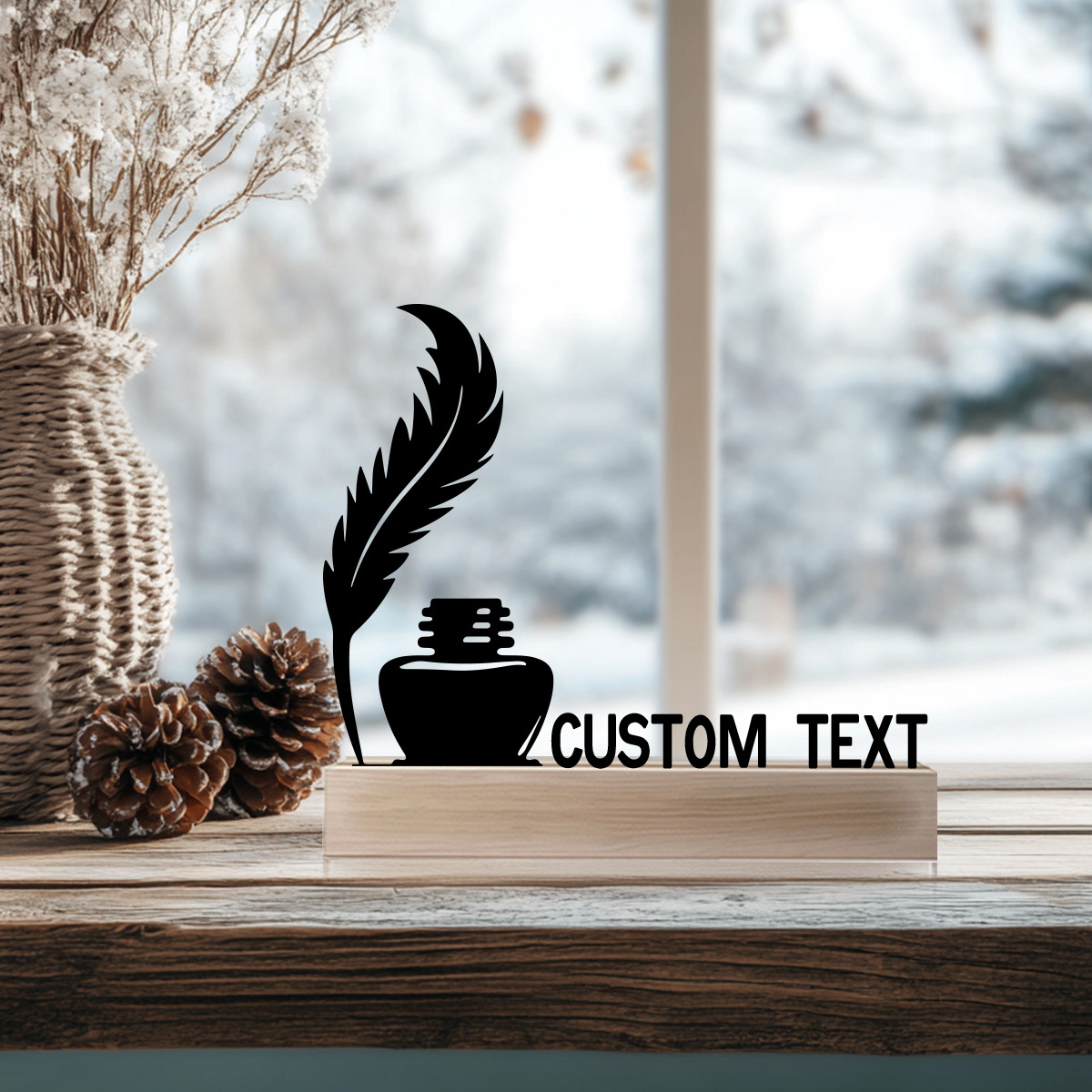 Custom Metal Desk Name Plate F – Office Furniture Names recenzja i cena