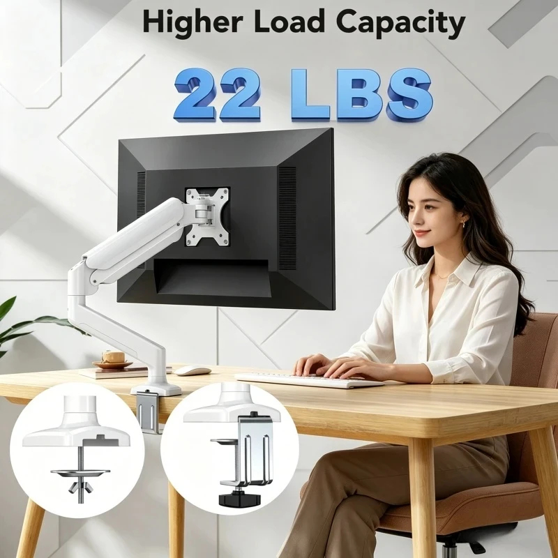 Single Monitor Desk Mount Arm– – Adjustable Monitor Mount recenzja i cena