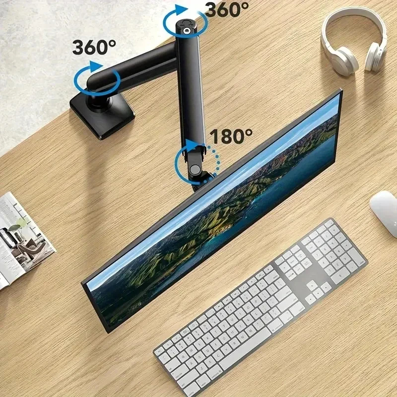 Single Monitor Desk Mount Arm– – Adjustable Monitor Mount recenzja i cena
