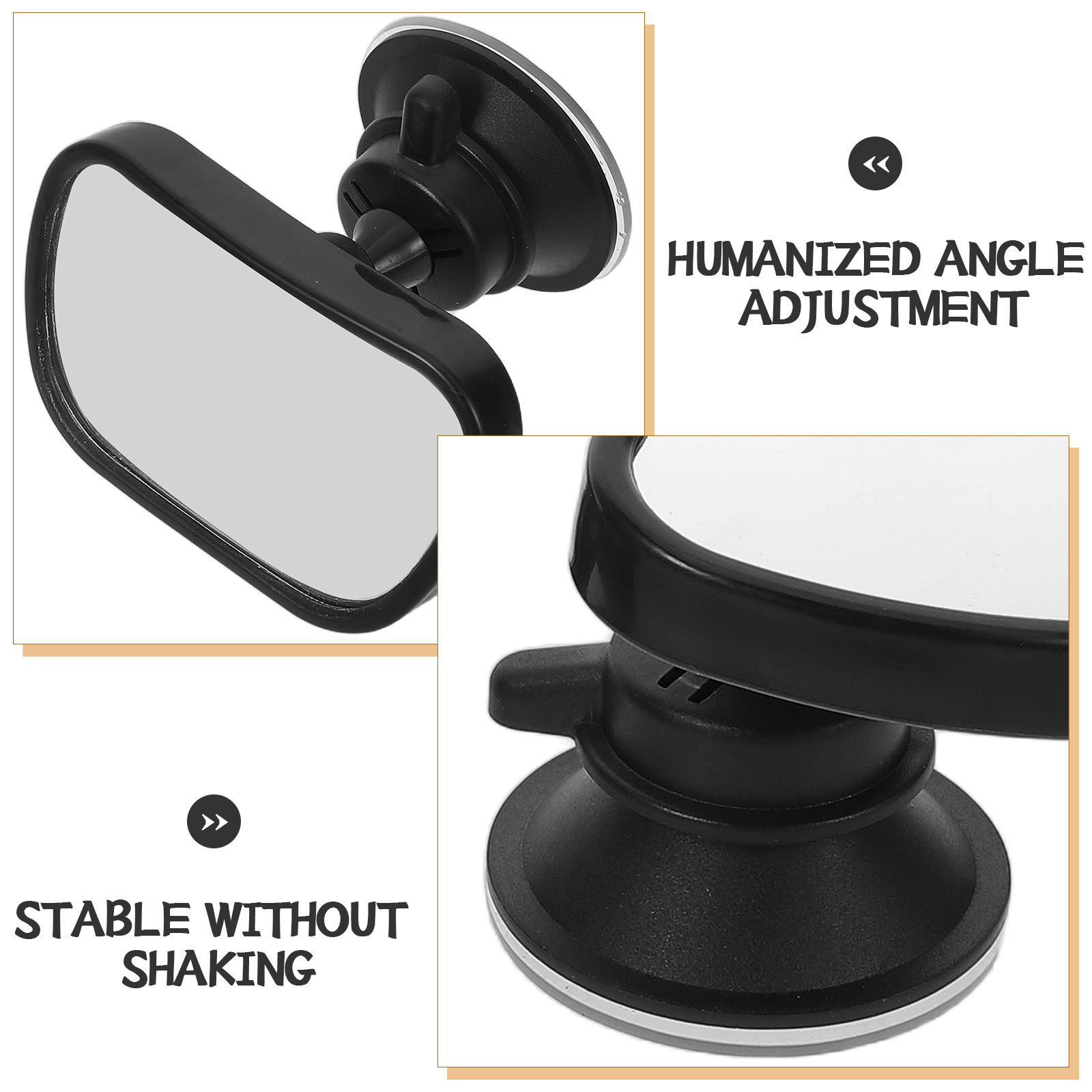 2Pcs Universal Infant Car Mirr – Adjustable Monitor Mount recenzja i cena