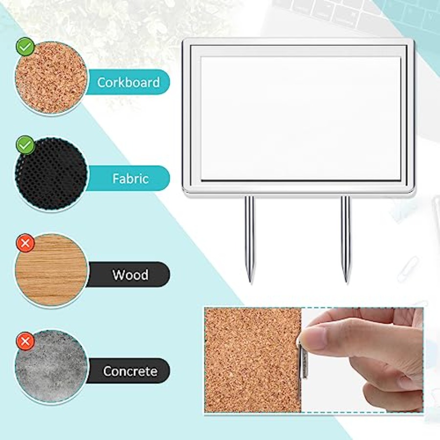 Pcs Silver Cubicle Pins Partit – Office Furniture Names recenzja i cena