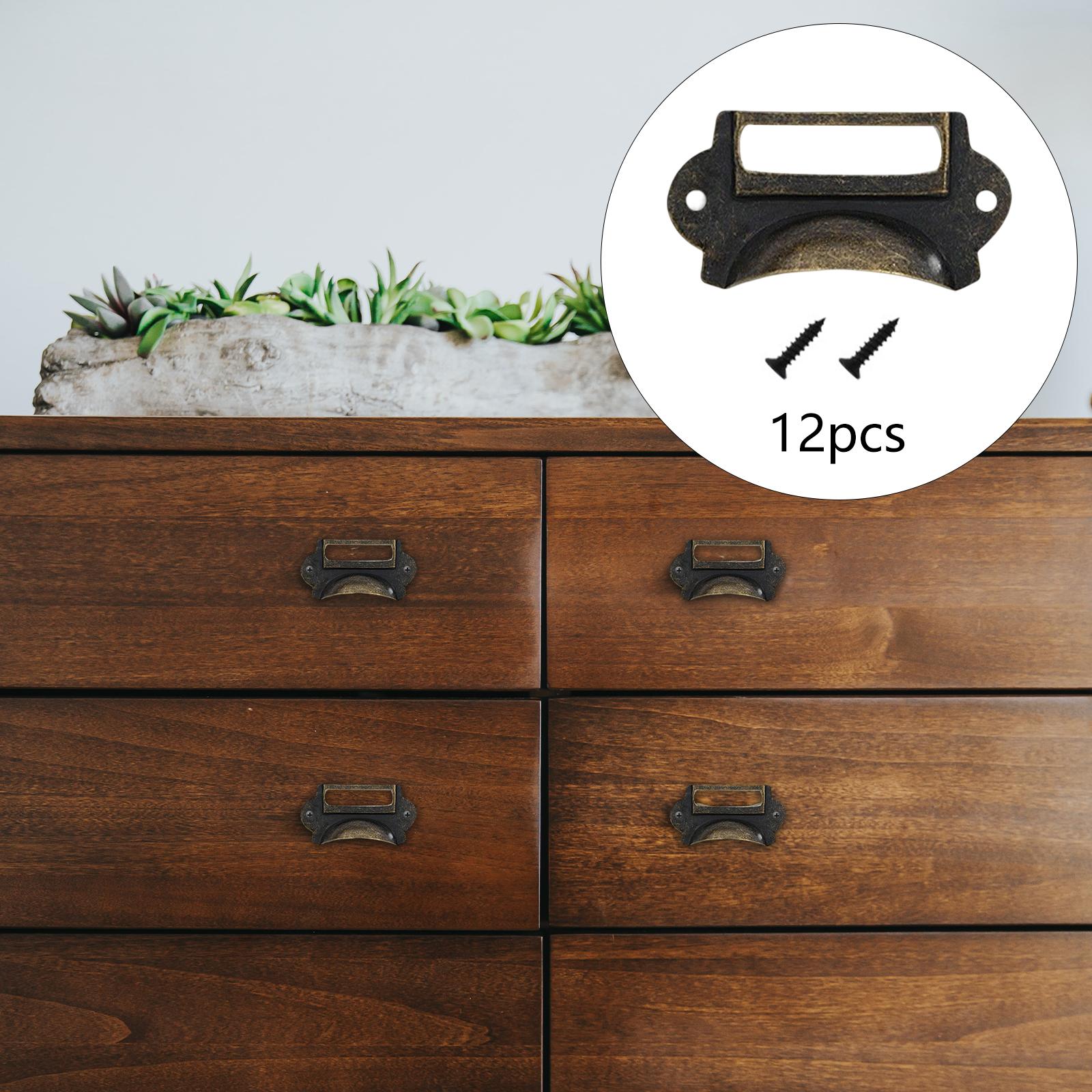 12Pcs Retro Style Drawer Pulls – Office Furniture Names recenzja i cena