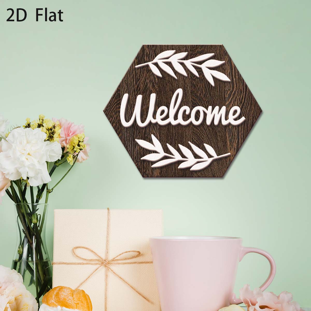 1Pc Vintage-style Welcome Wood – Office Furniture Names recenzja i cena