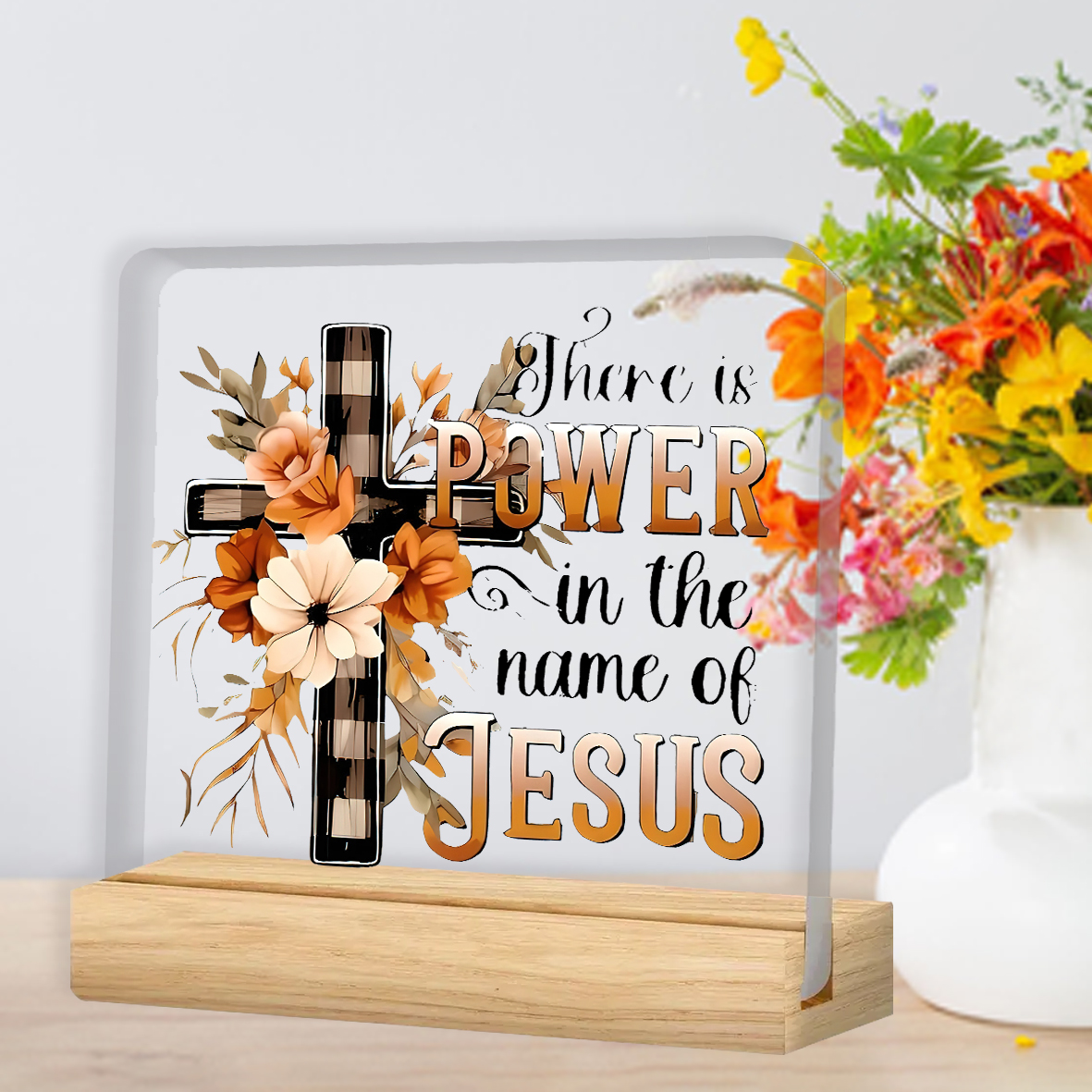 Acrylic Inspirational Script 