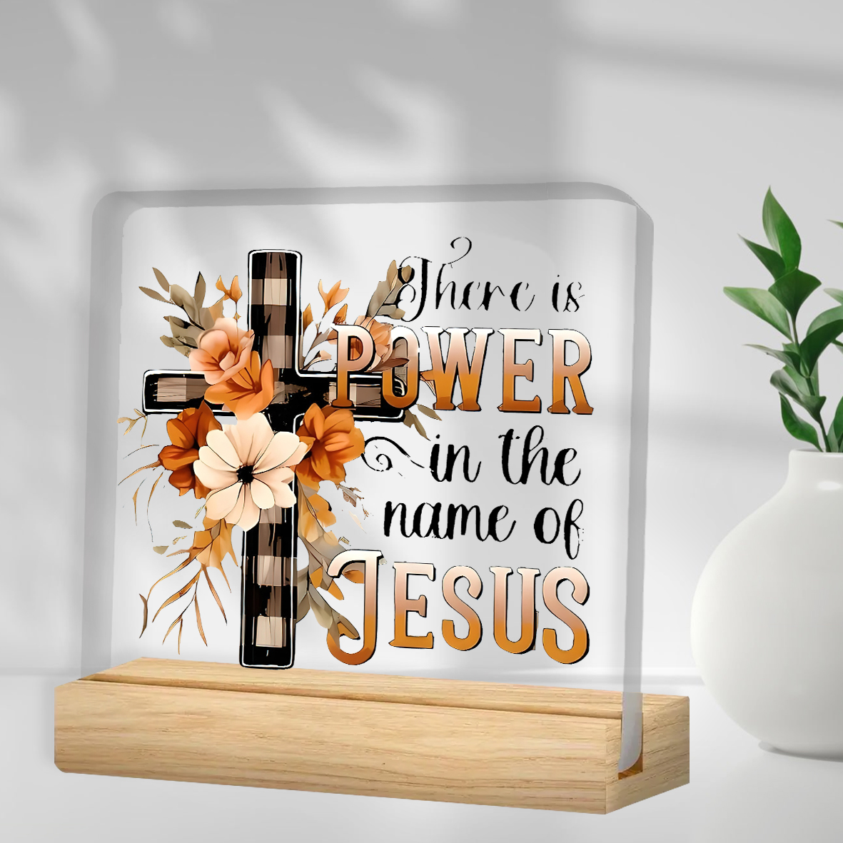 Acrylic Inspirational Script 