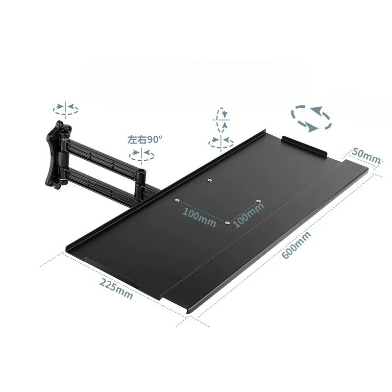 Wall Mount Telescopic Keyboard – Adjustable Monitor Mount recenzja i cena